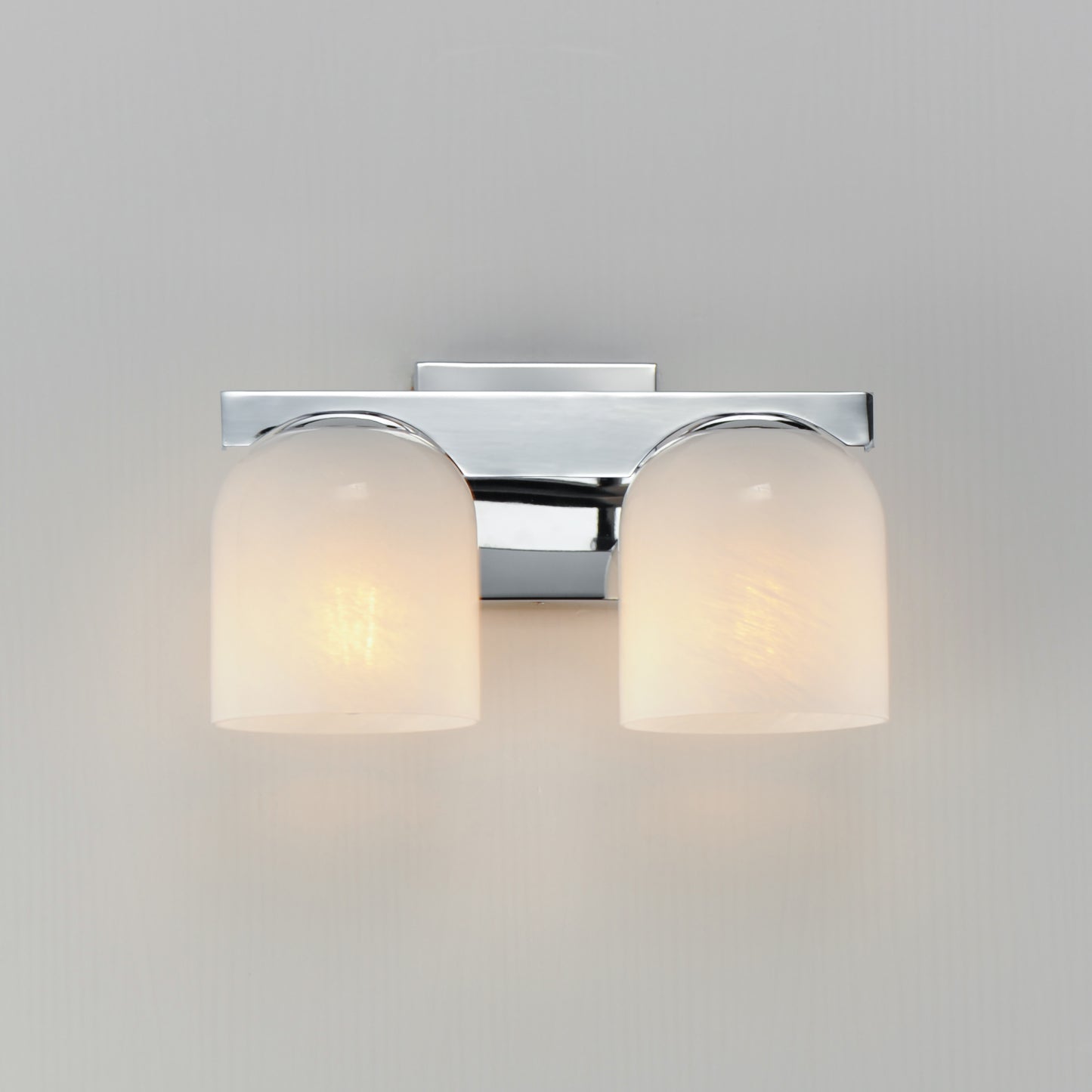 Scoop 2-Light Bath Vanity Polished Chrome by Maxim Lighting