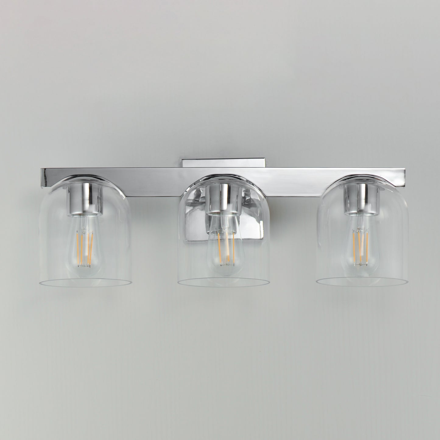 Scoop 3-Light Bath Vanity Polished Chrome by Maxim Lighting