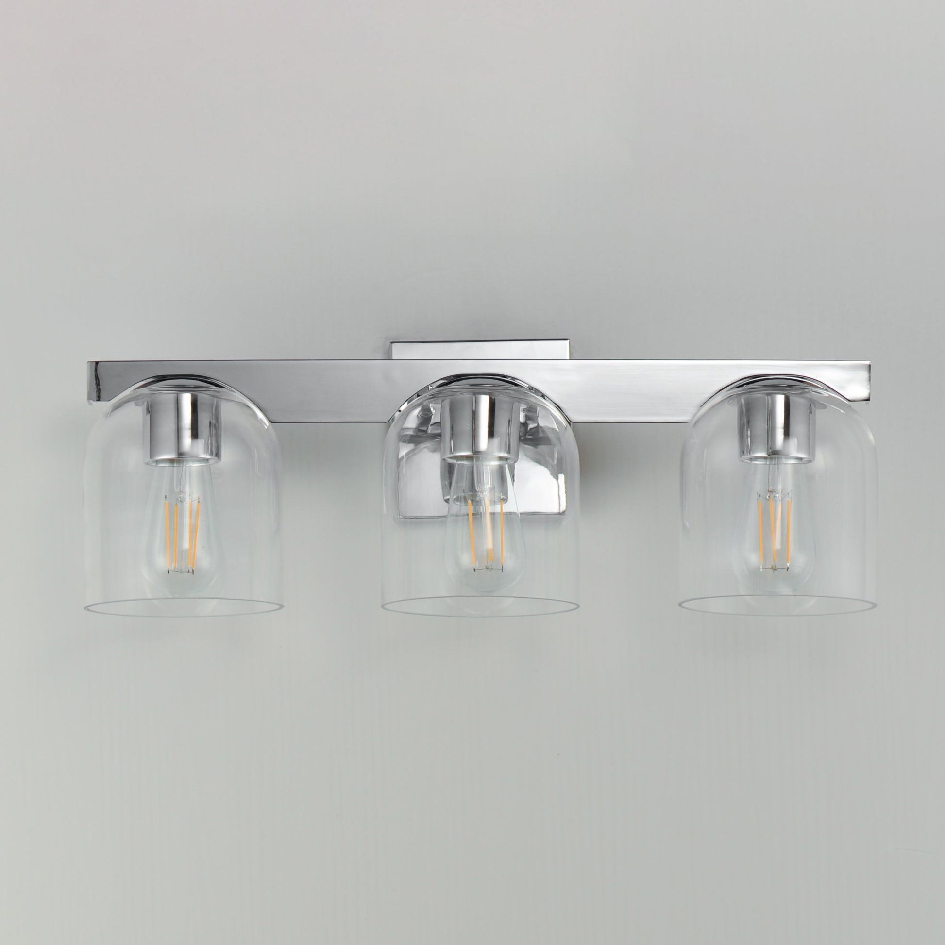 Scoop 3-Light Bath Vanity Polished Chrome by Maxim Lighting