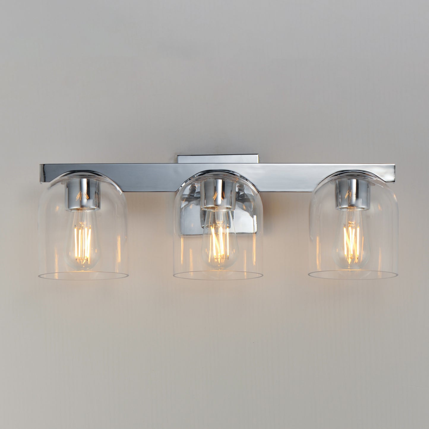 Scoop 3-Light Bath Vanity Polished Chrome by Maxim Lighting