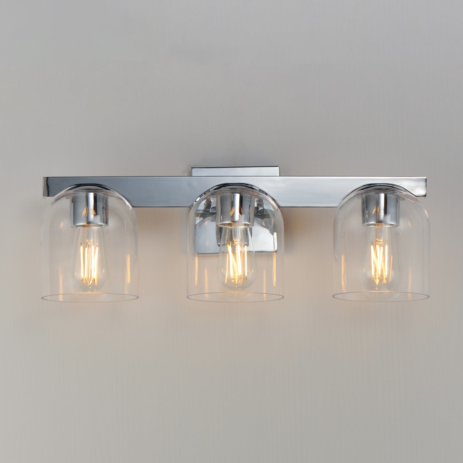 Scoop 3-Light Bath Vanity Polished Chrome by Maxim Lighting