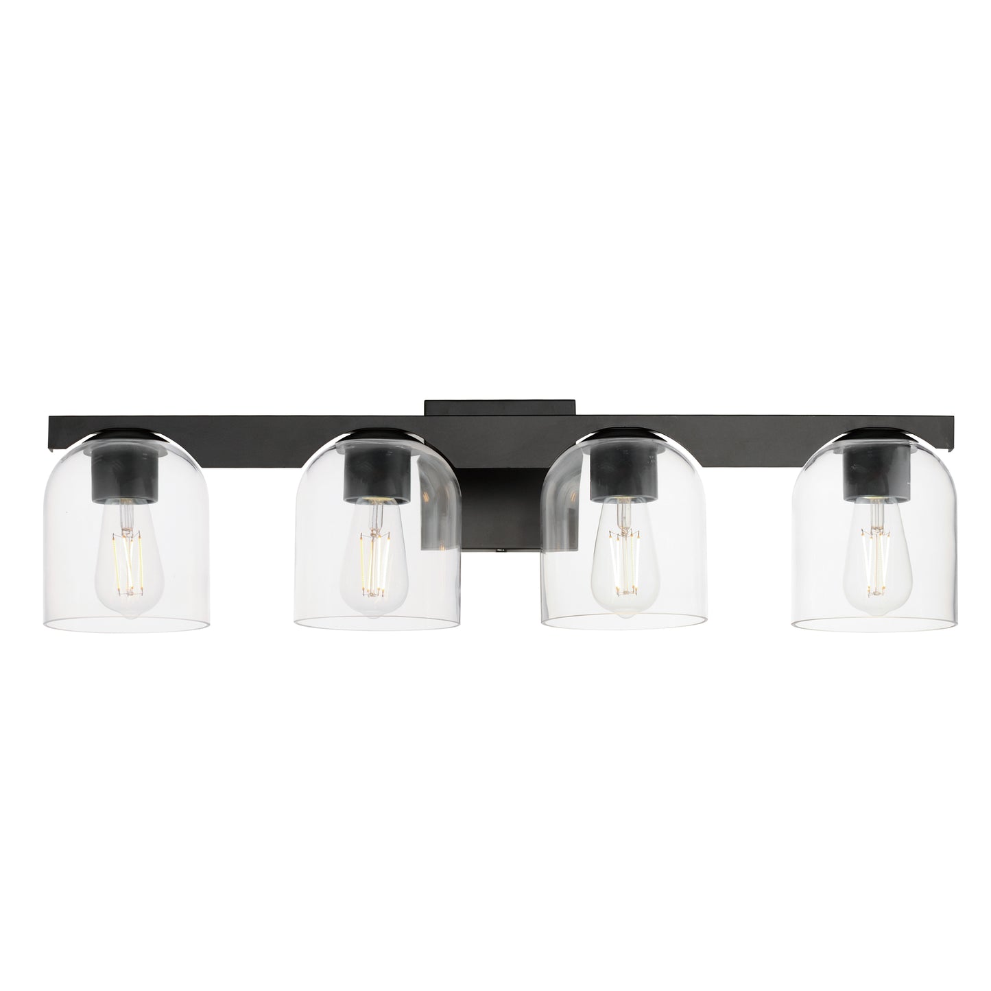 Scoop 4-Light Bath Vanity Black by Maxim Lighting