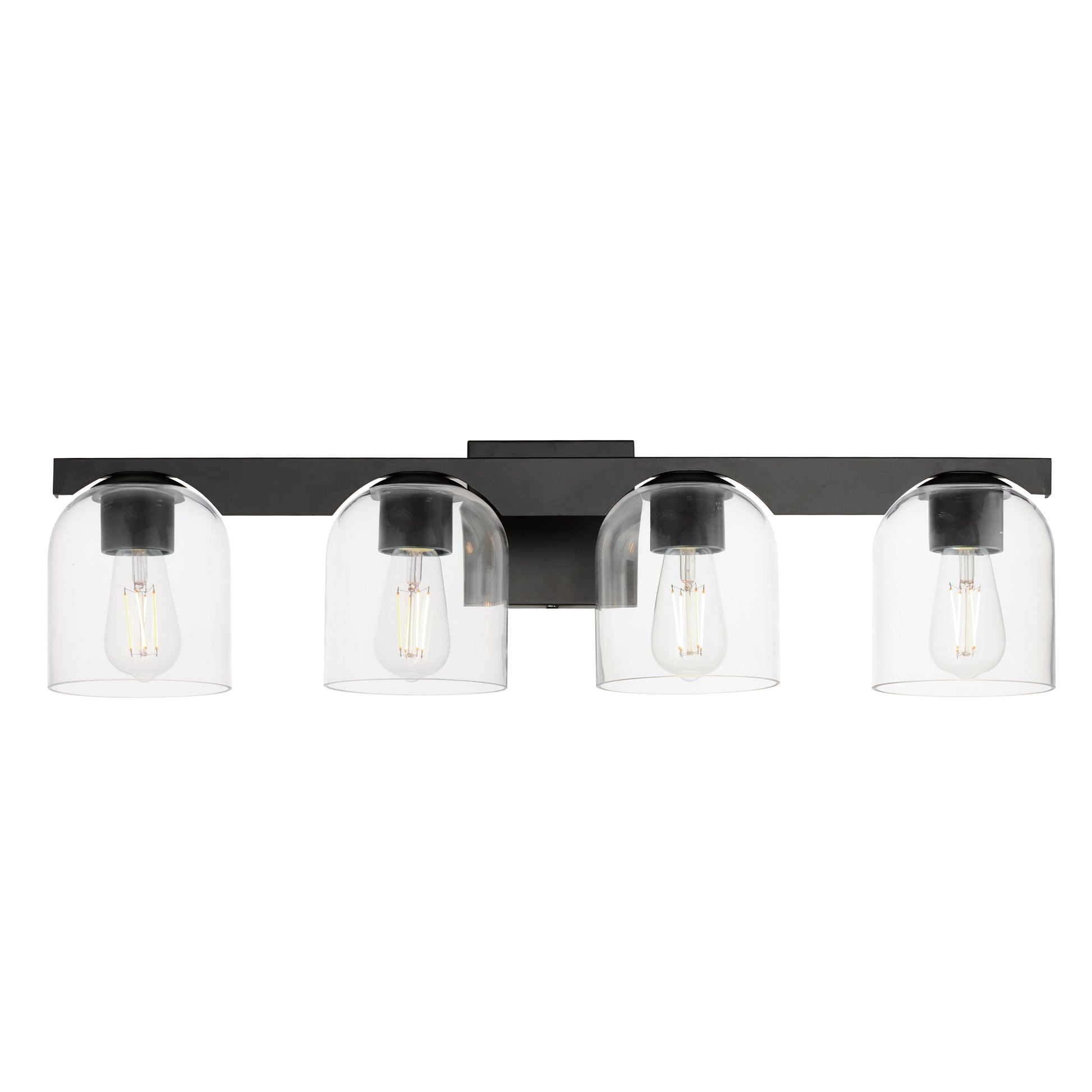 Scoop 4-Light Bath Vanity Black by Maxim Lighting