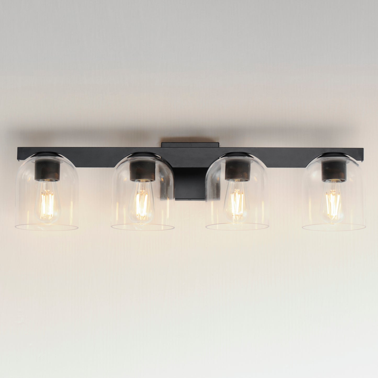 Scoop 4-Light Bath Vanity Black by Maxim Lighting