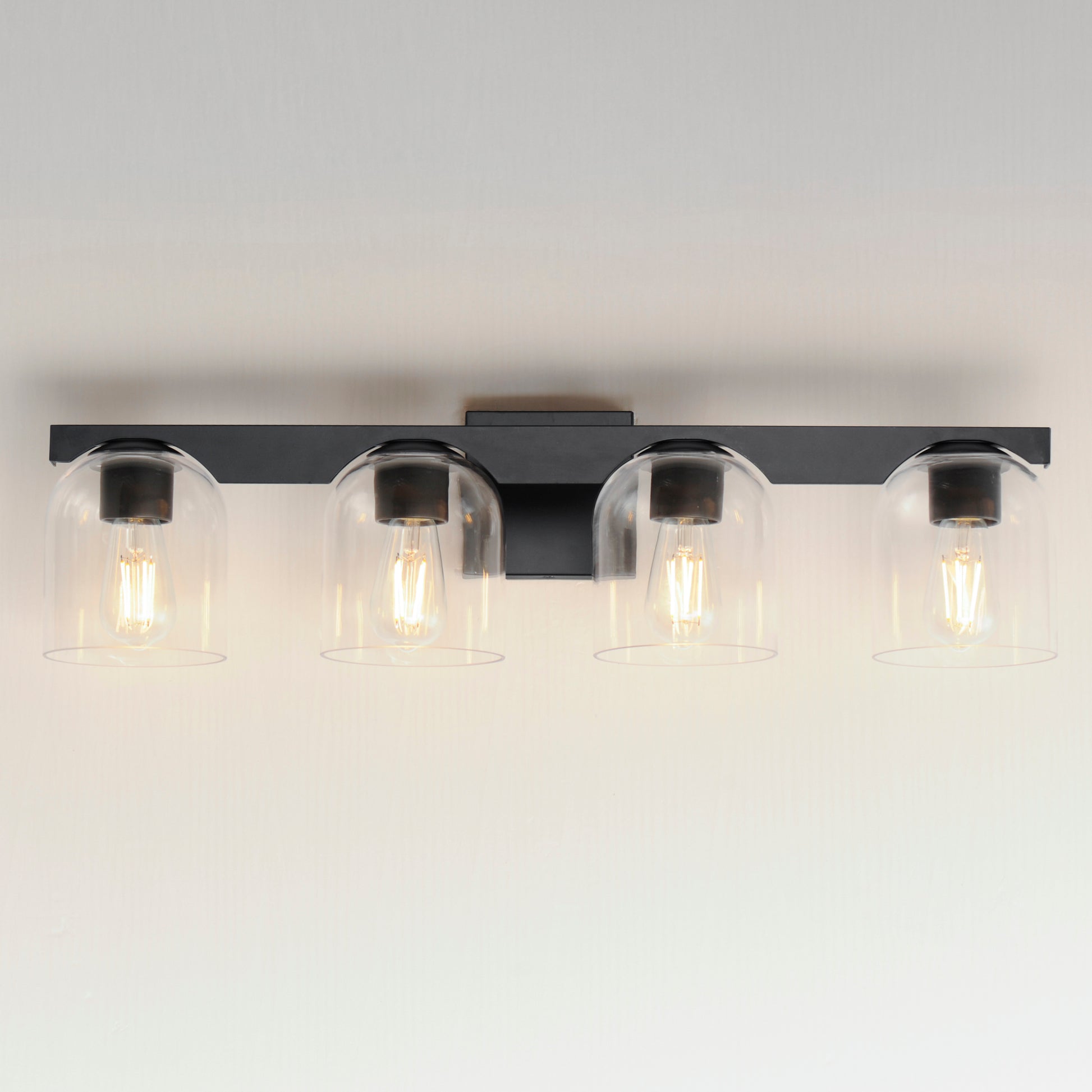 Scoop 4-Light Bath Vanity Black by Maxim Lighting