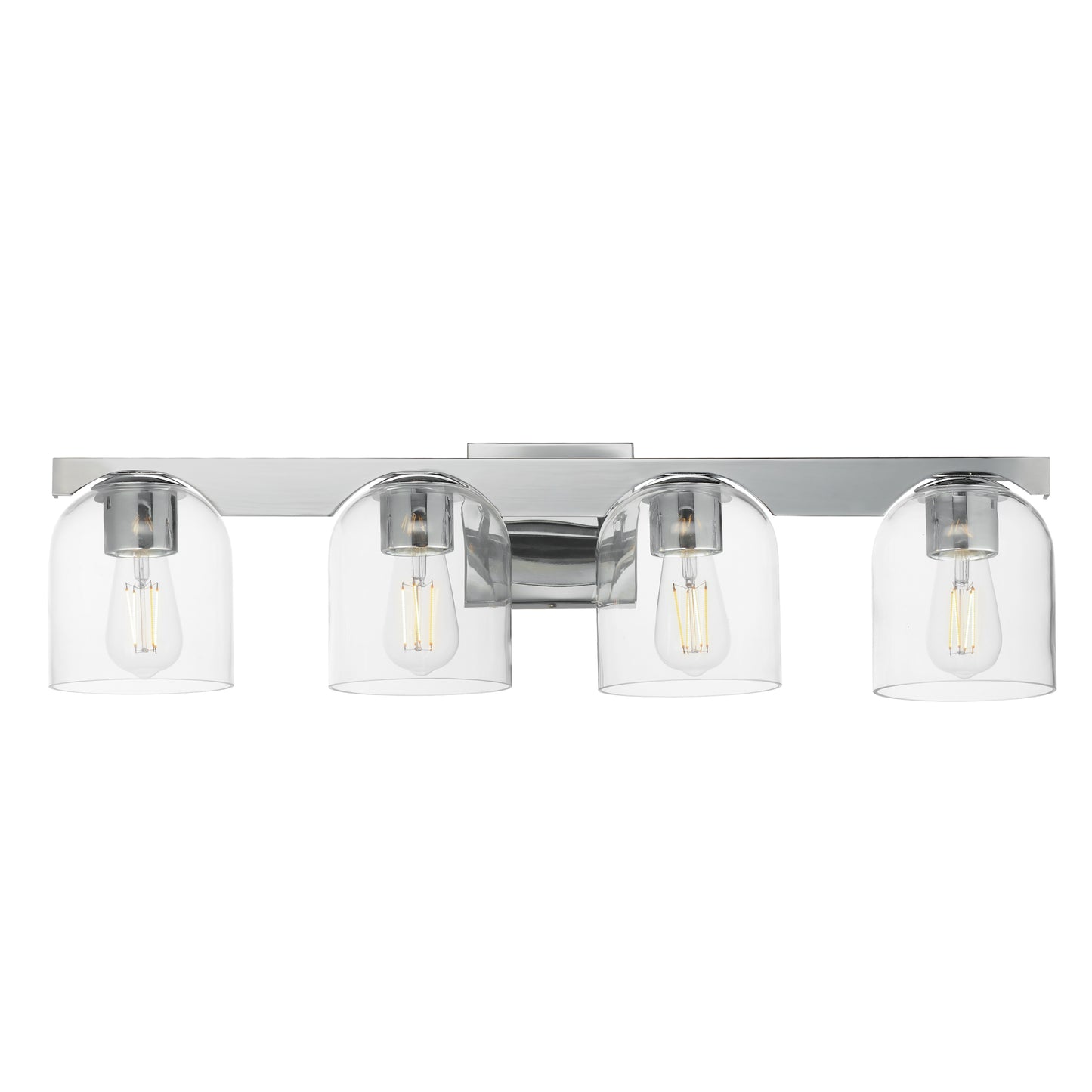 Scoop 4-Light Bath Vanity Polished Chrome by Maxim Lighting
