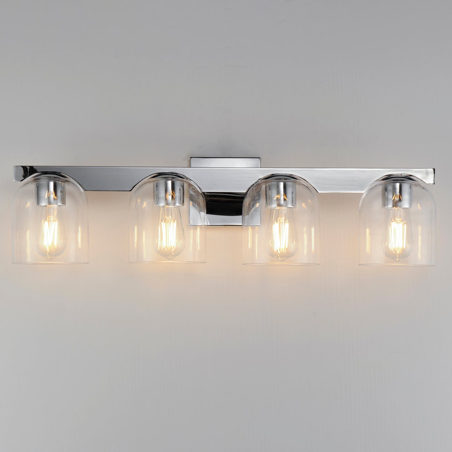 Scoop 4-Light Bath Vanity Polished Chrome by Maxim Lighting