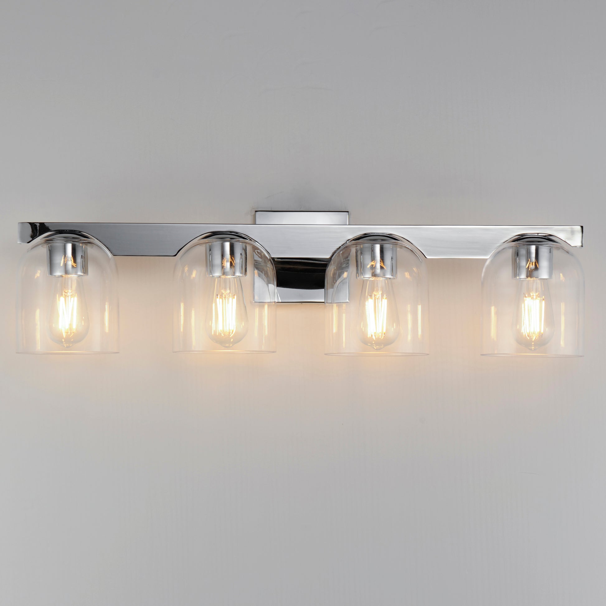Scoop 4-Light Bath Vanity Polished Chrome by Maxim Lighting
