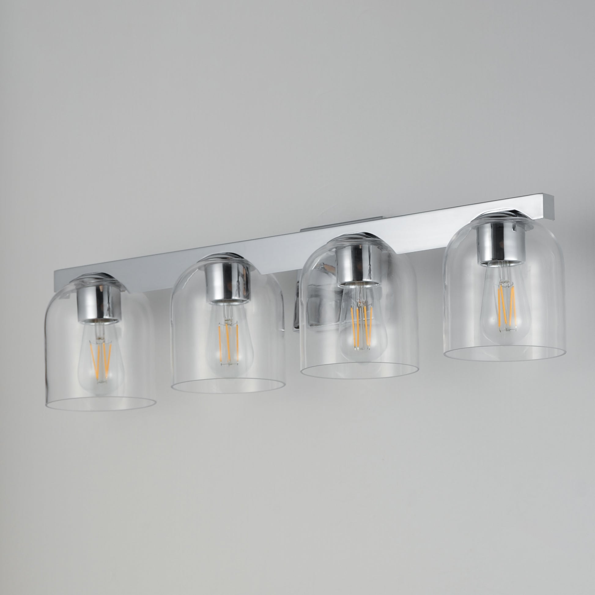 Scoop 4-Light Bath Vanity Polished Chrome by Maxim Lighting