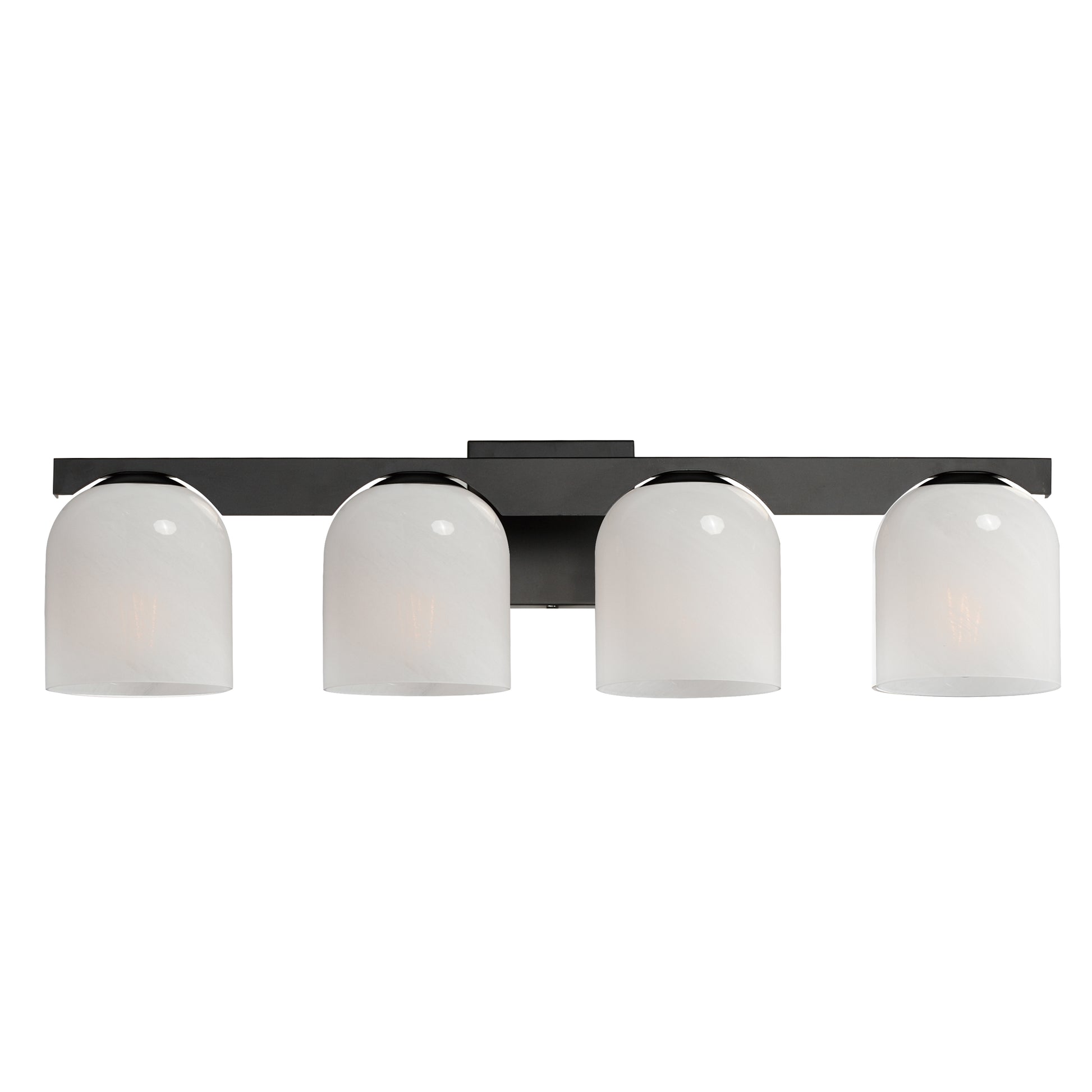 Scoop 4-Light Bath Vanity Black by Maxim Lighting