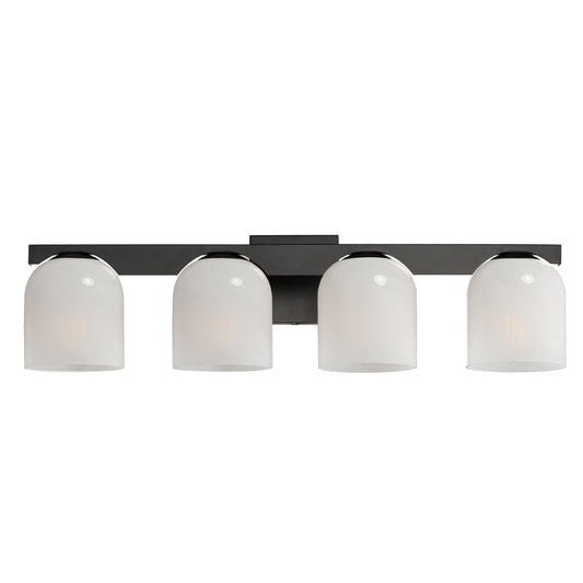 Scoop 4-Light Bath Vanity Black by Maxim Lighting