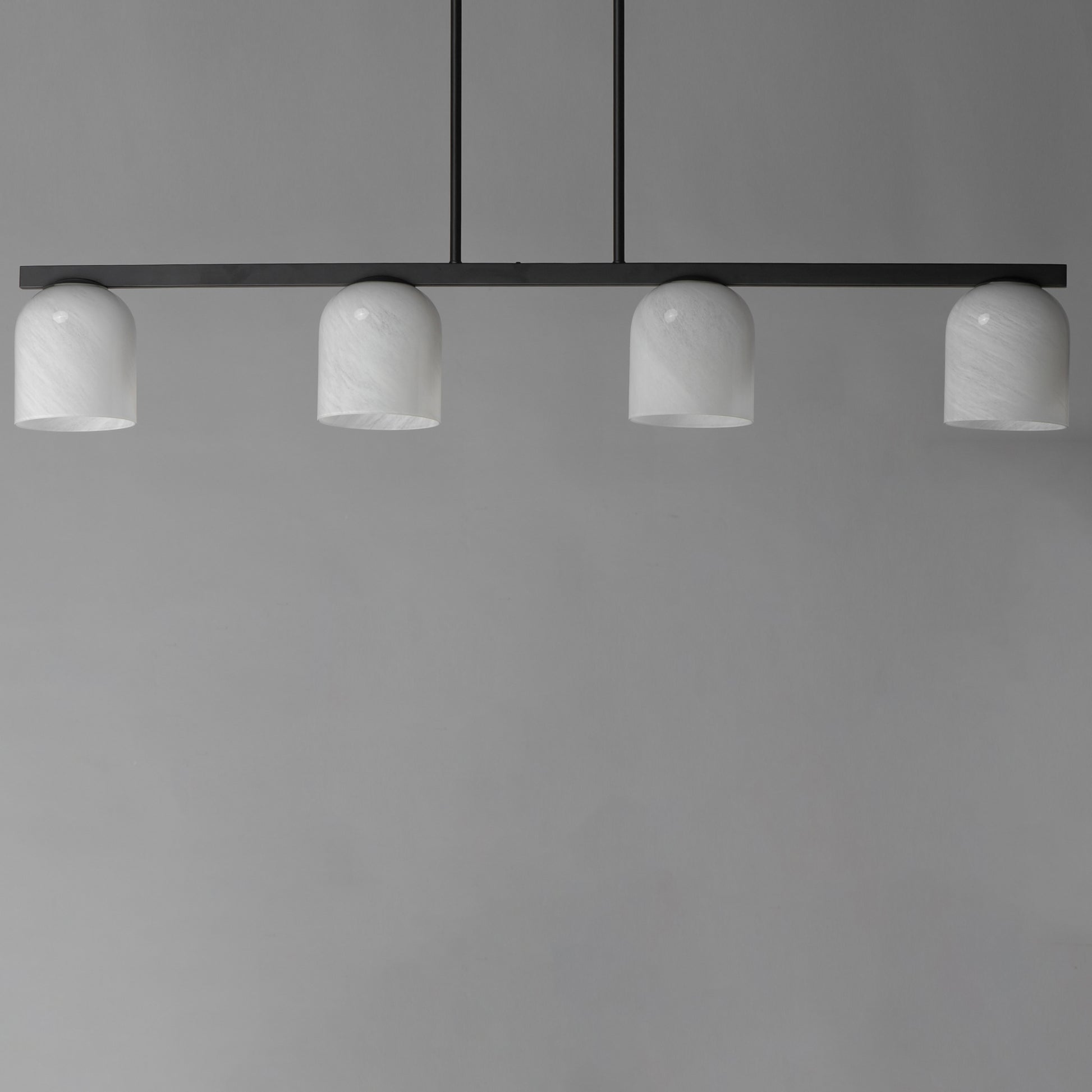 Scoop 4-Light Linear Pendant Black by Maxim Lighting
