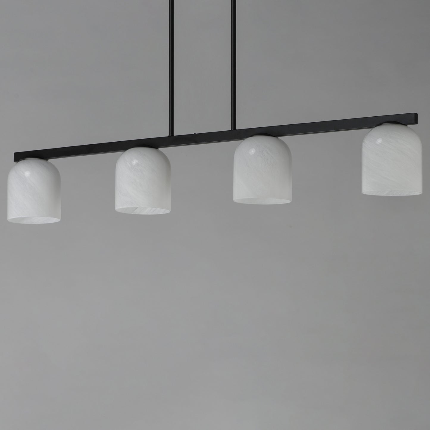 Scoop 4-Light Linear Pendant Black by Maxim Lighting
