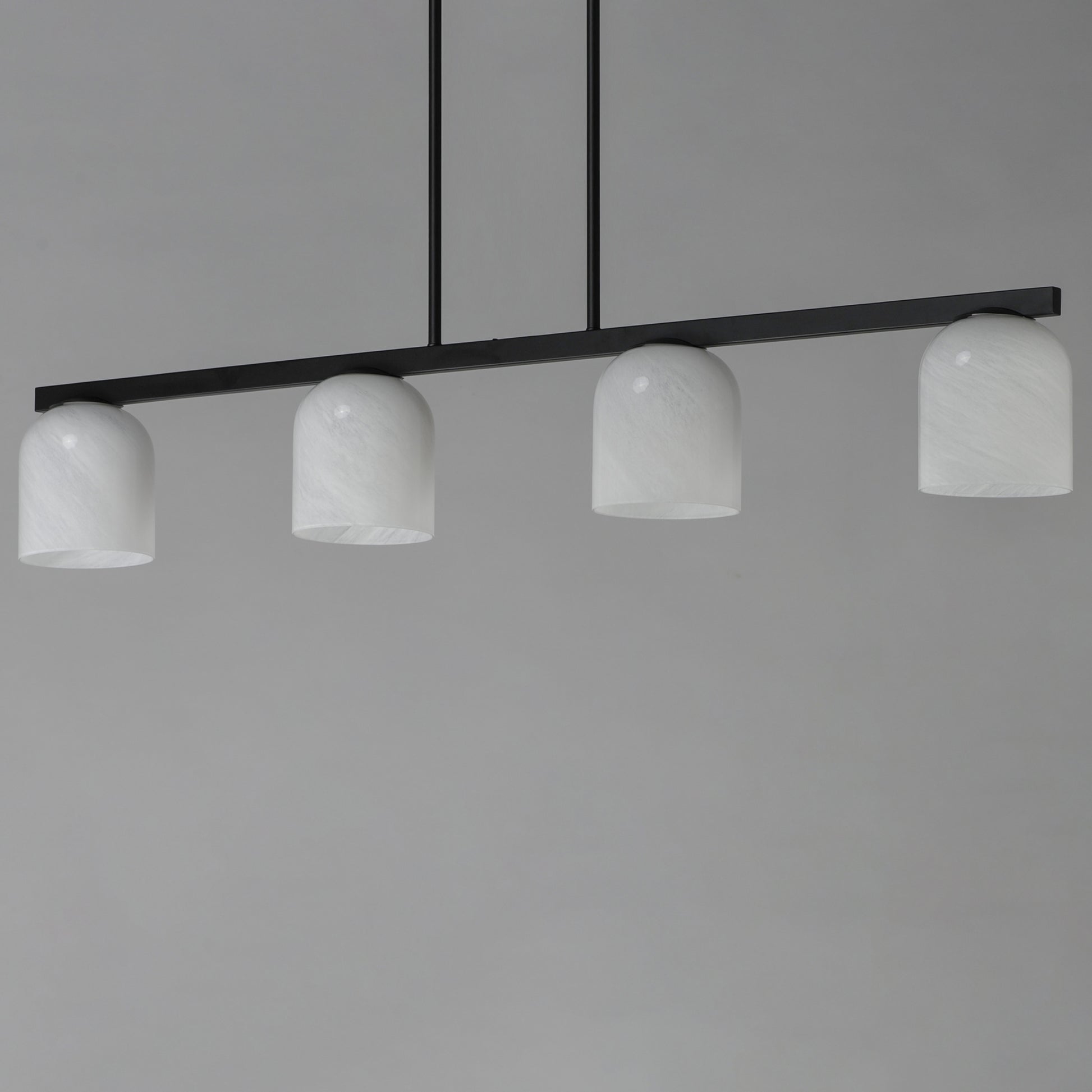 Scoop 4-Light Linear Pendant Black by Maxim Lighting