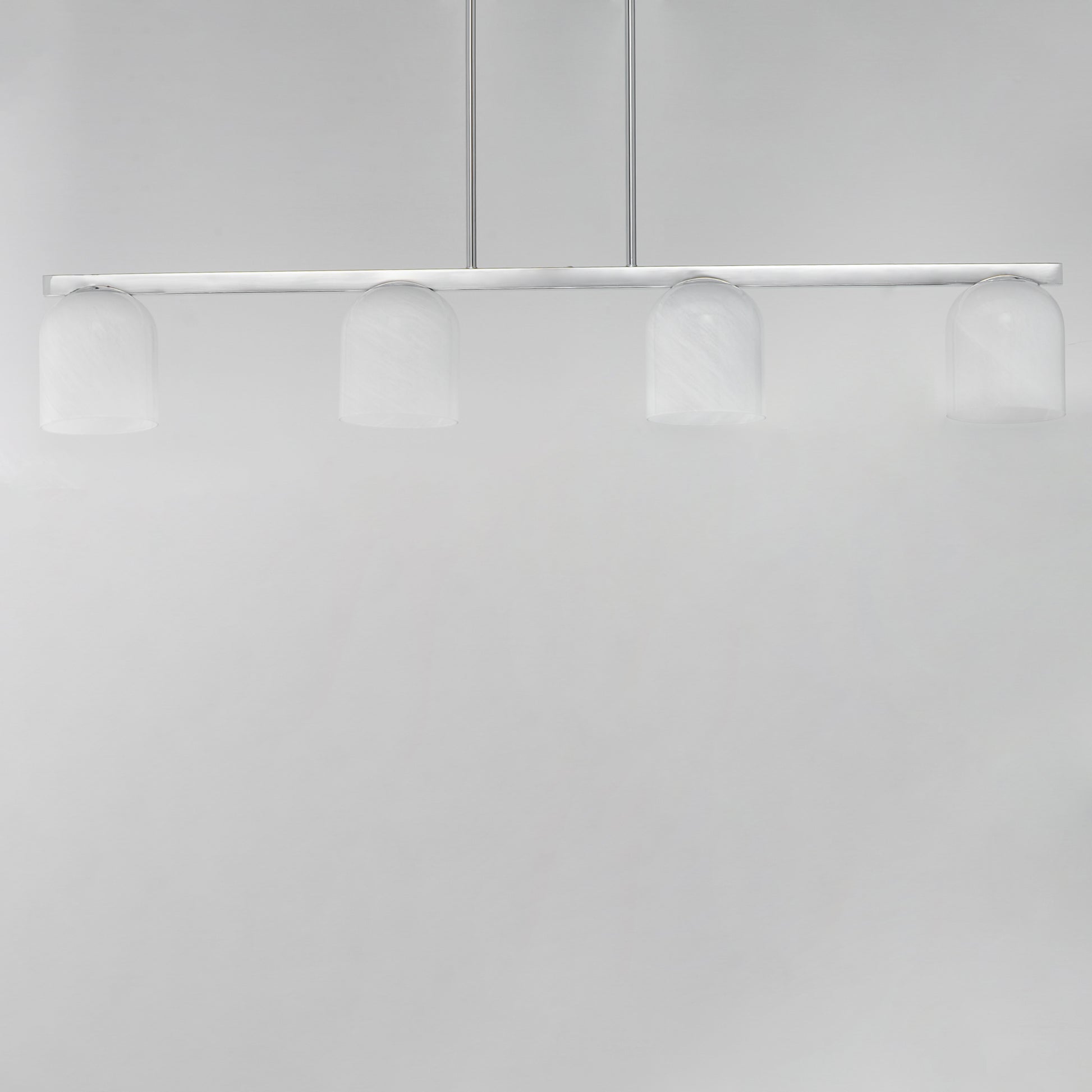 Scoop 4-Light Linear Pendant Polished Chrome by Maxim Lighting