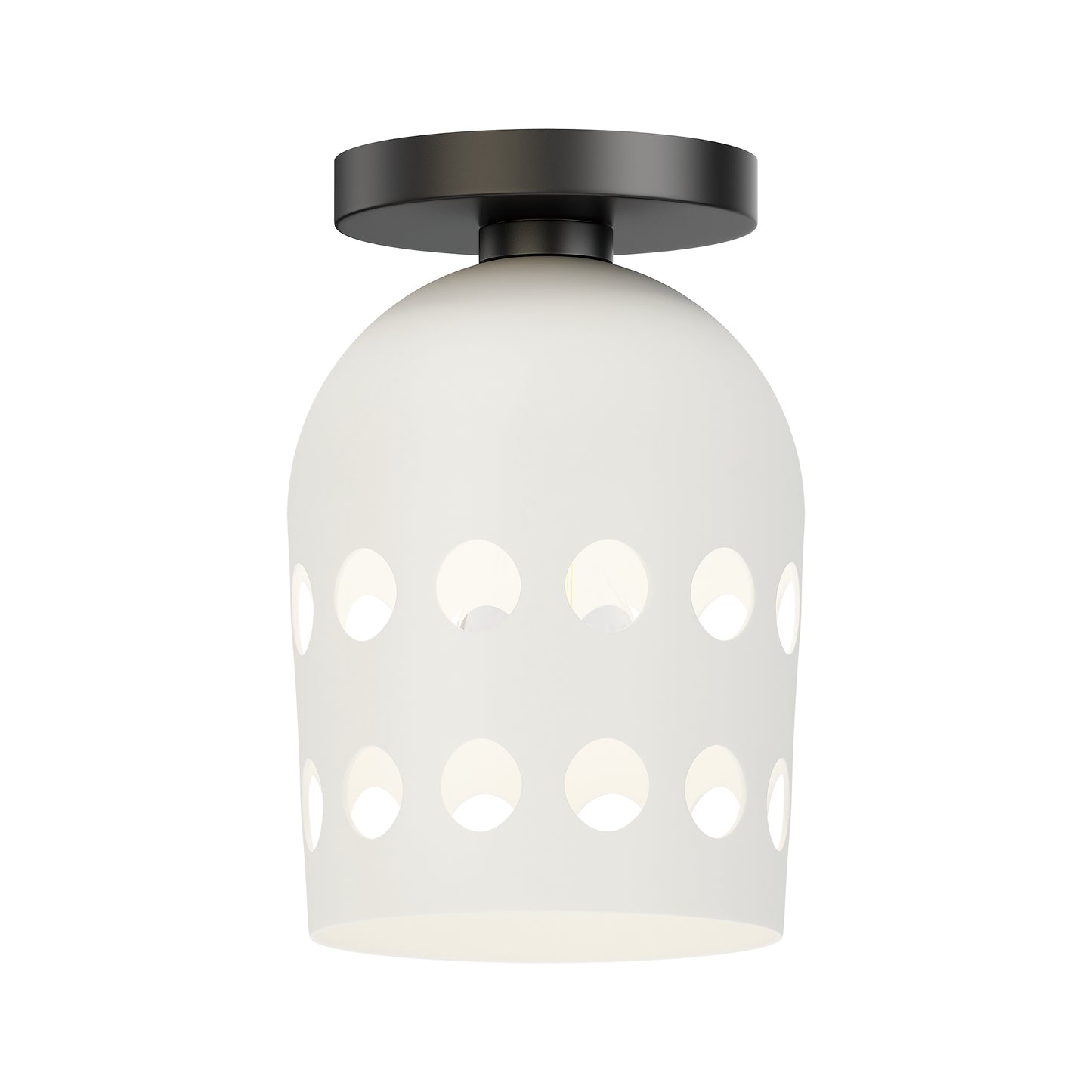 Dottie Flush Mount Black by Maxim Lighting