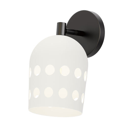 Dottie Adjustable Sconce Black by Maxim Lighting