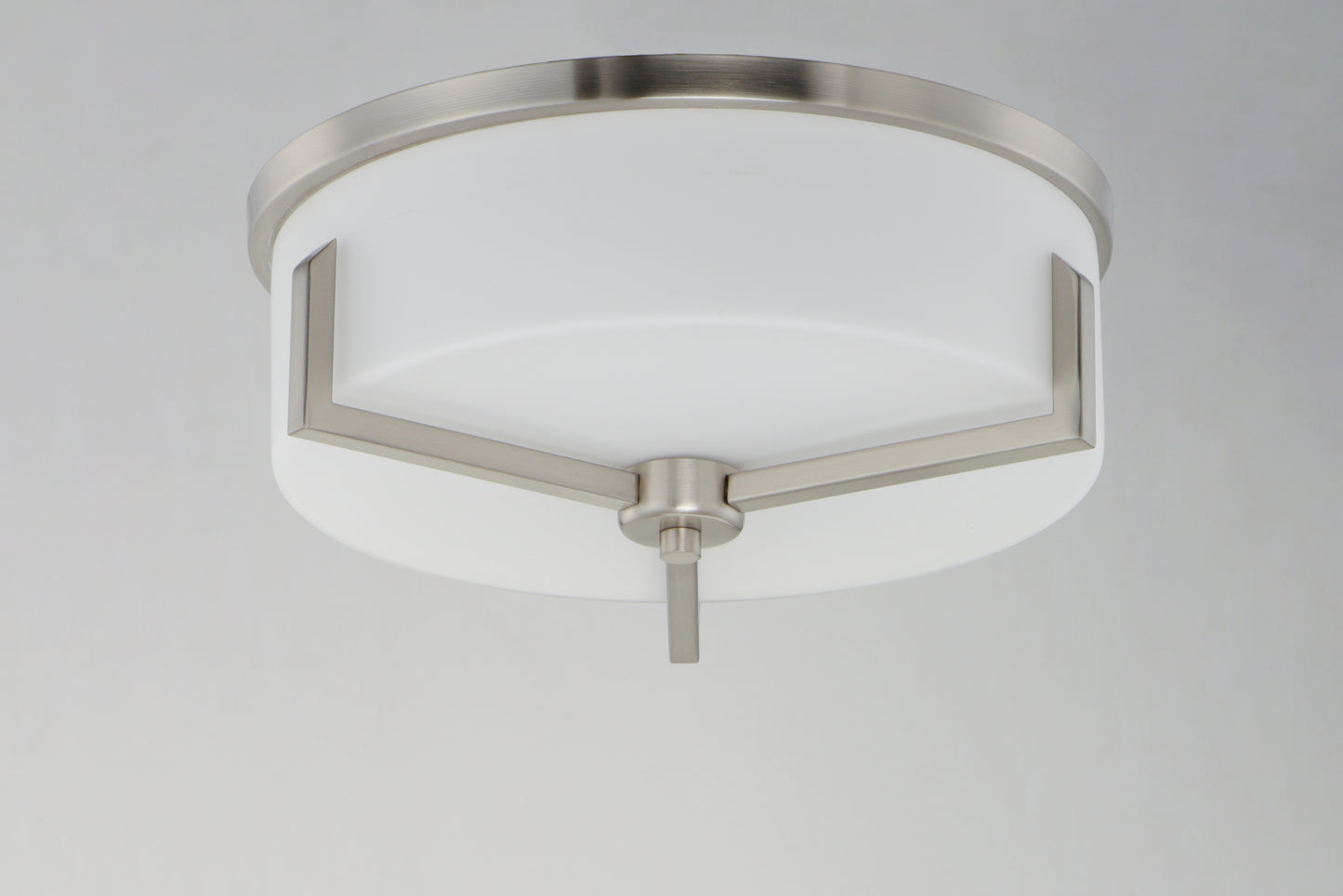 Dart 3-Light Flush Mount Satin Nickel by Maxim Lighting
