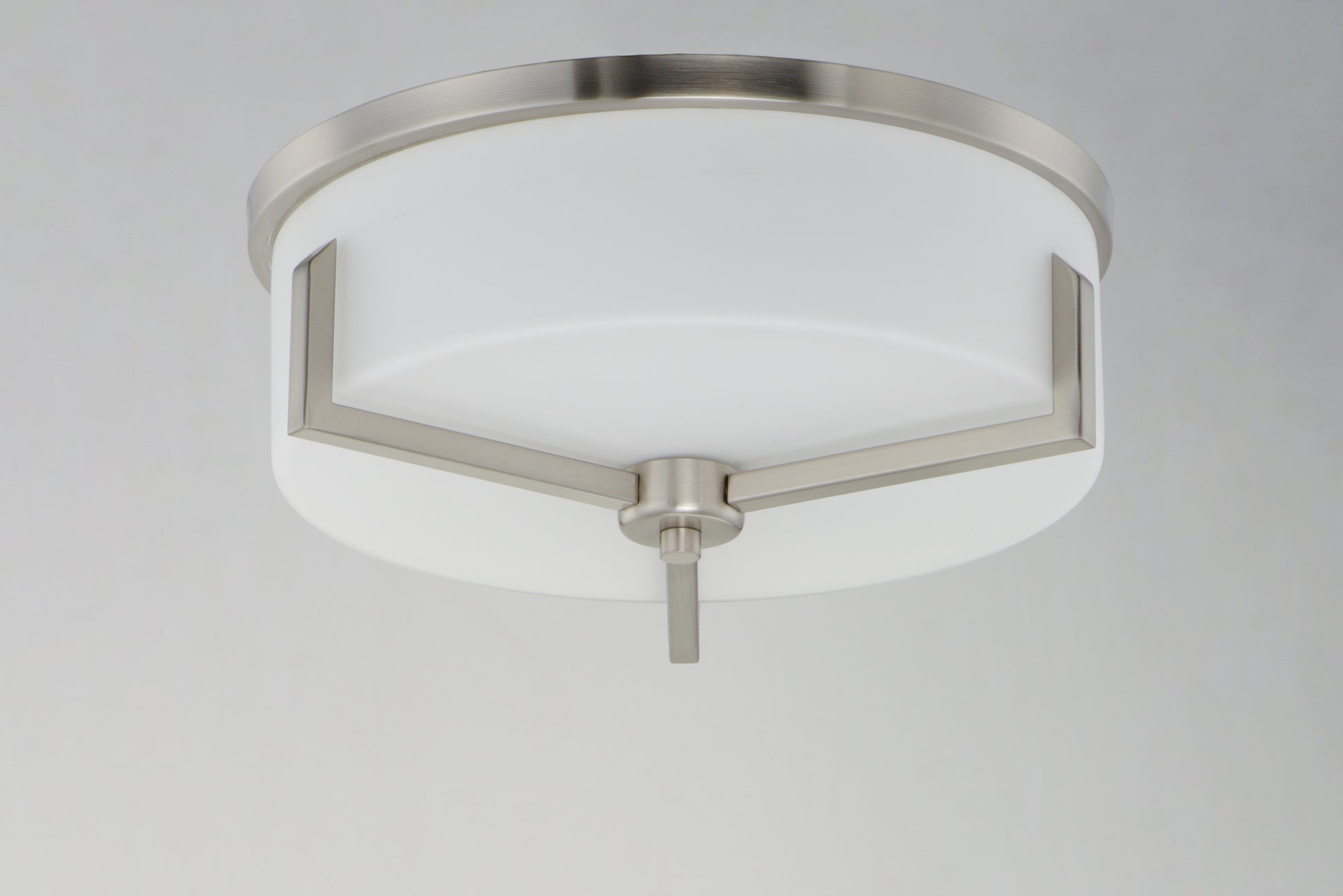 Dart 3-Light Flush Mount Satin Nickel by Maxim Lighting