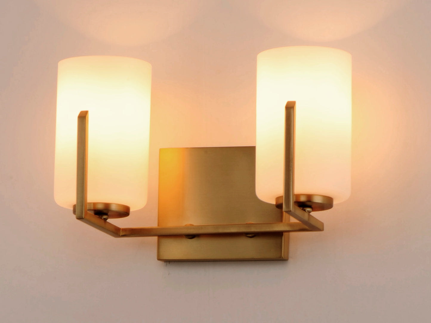 Dart 2-Light Bath Vanity Satin Brass by Maxim Lighting