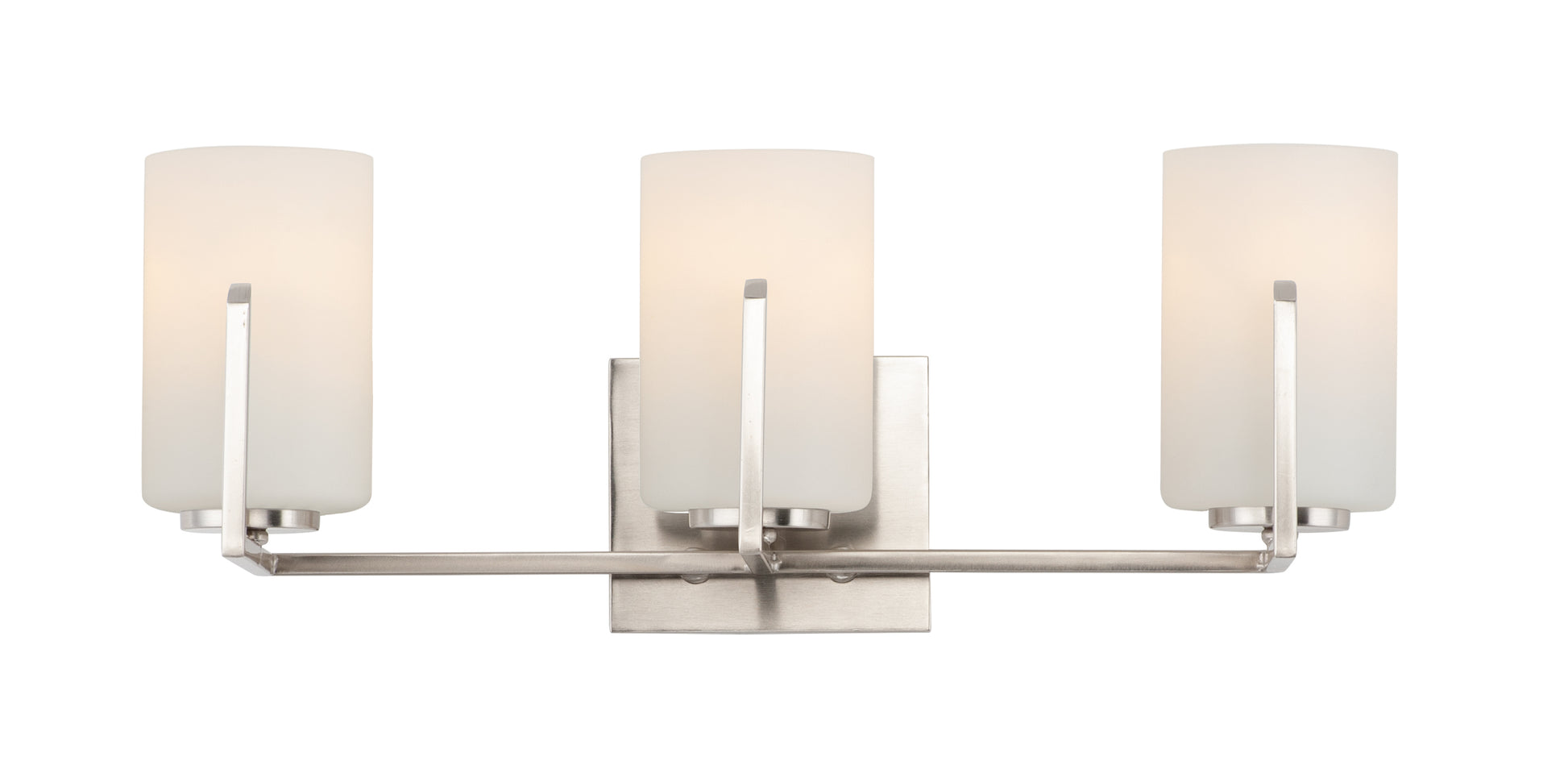 Dart 3-Light Bath Vanity Satin Nickel by Maxim Lighting
