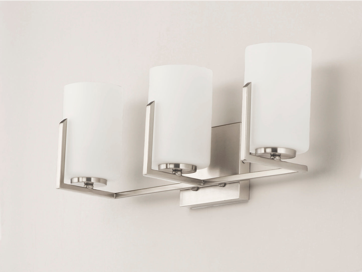 Dart 3-Light Bath Vanity Satin Nickel by Maxim Lighting
