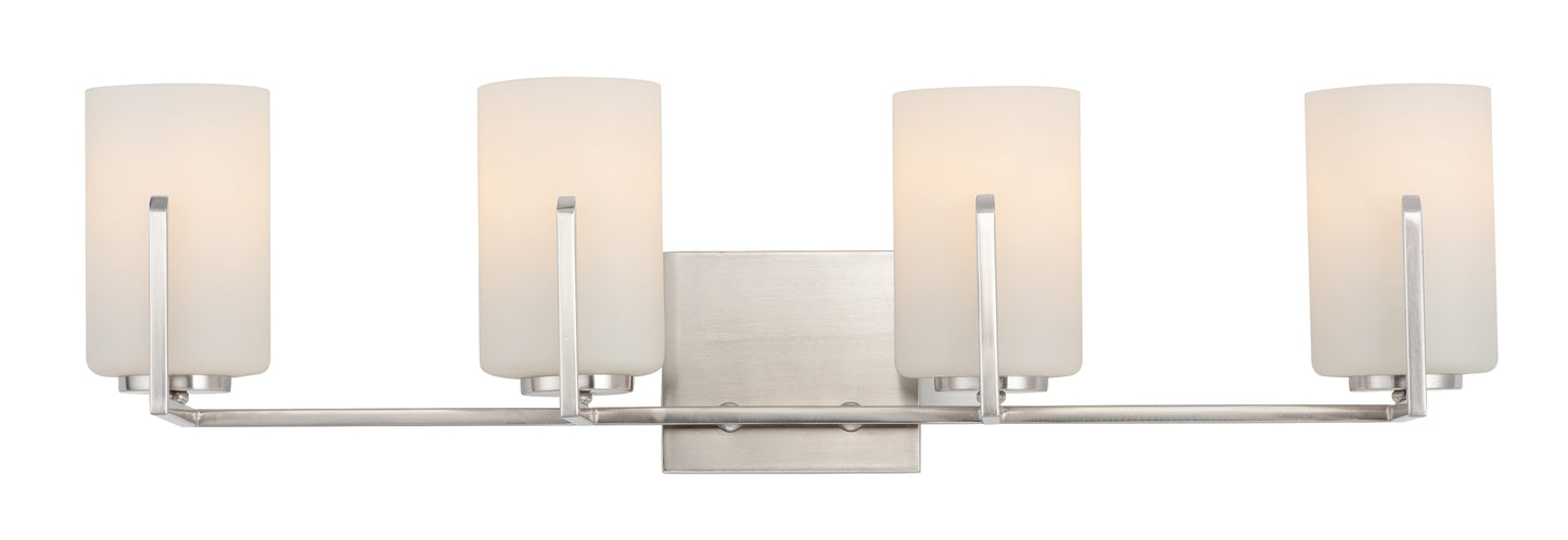 Dart 4-Light Bath Vanity Satin Nickel by Maxim Lighting