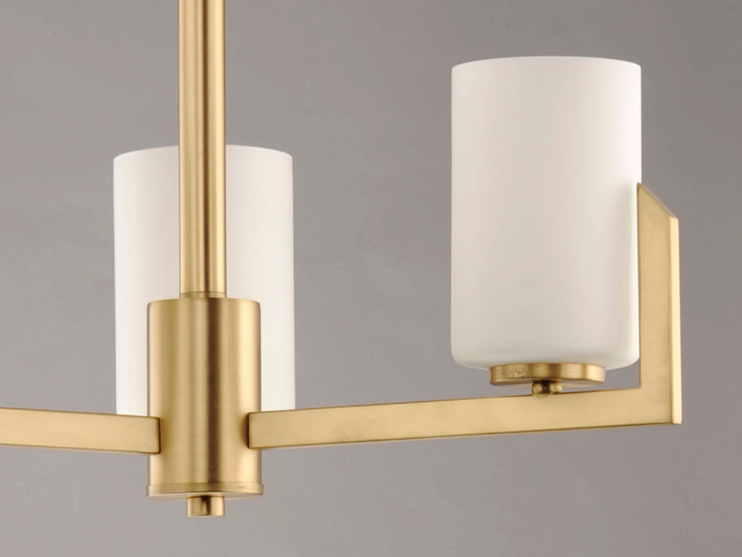 Dart 3-Light Chandelier Satin Brass by Maxim Lighting