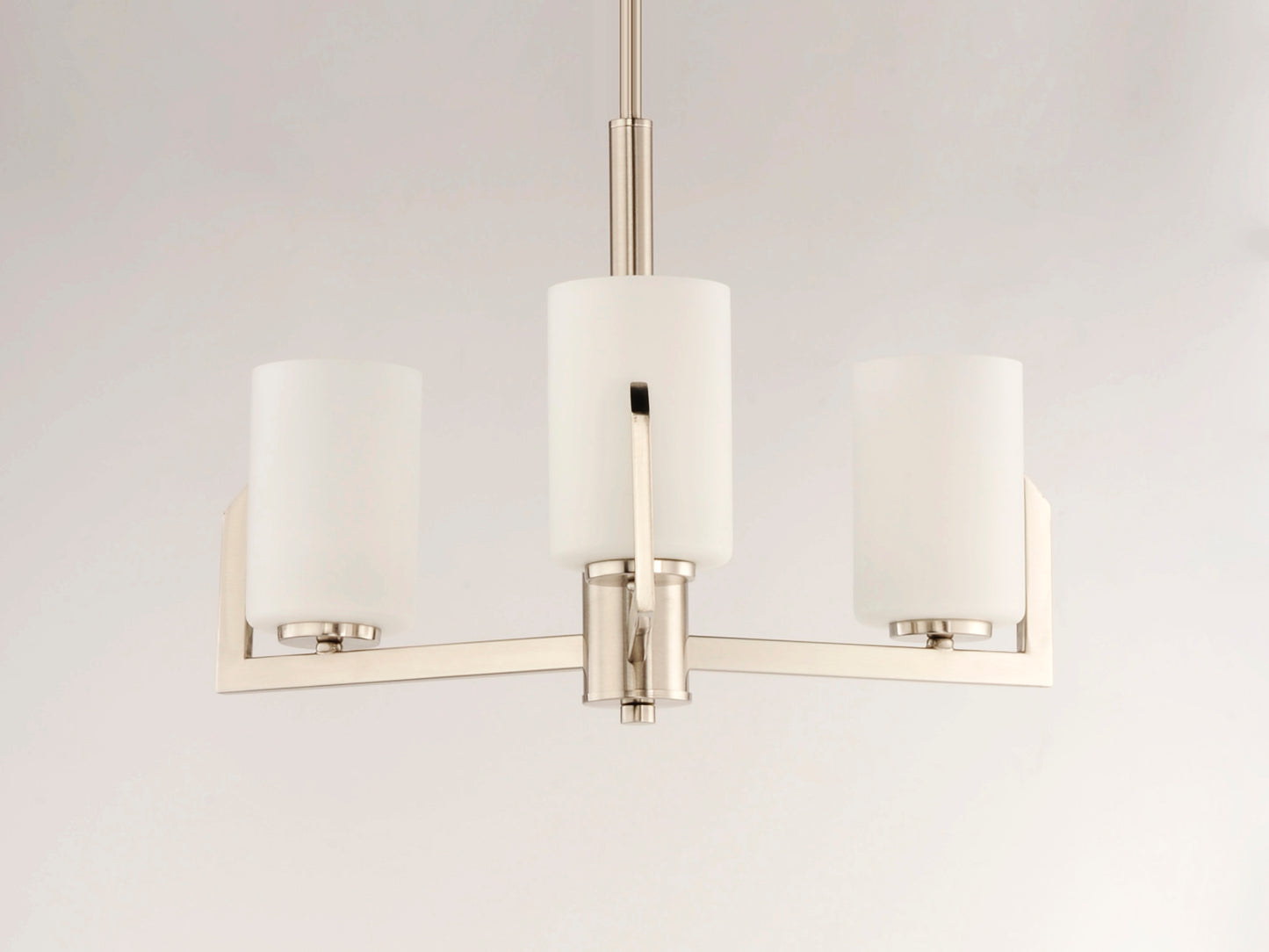 Dart 3-Light Chandelier Satin Nickel by Maxim Lighting
