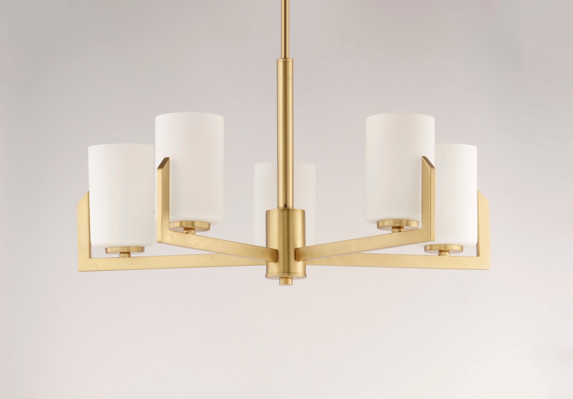 Dart 5-Light Chandelier Satin Brass by Maxim Lighting