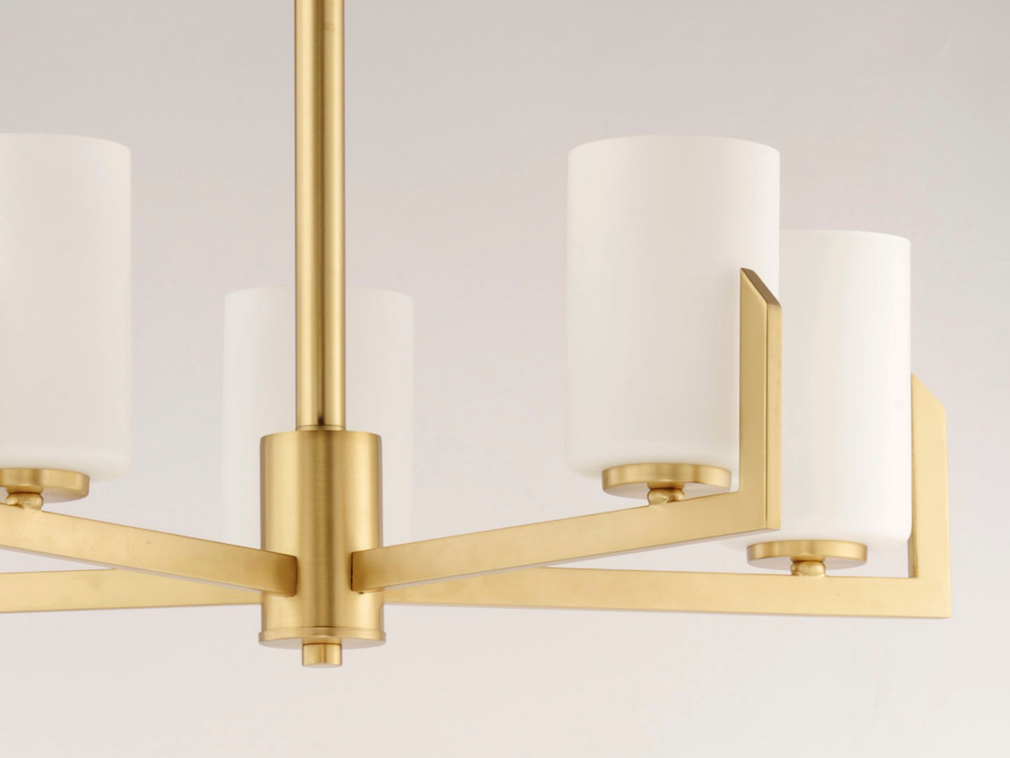 Dart 5-Light Chandelier Satin Brass by Maxim Lighting