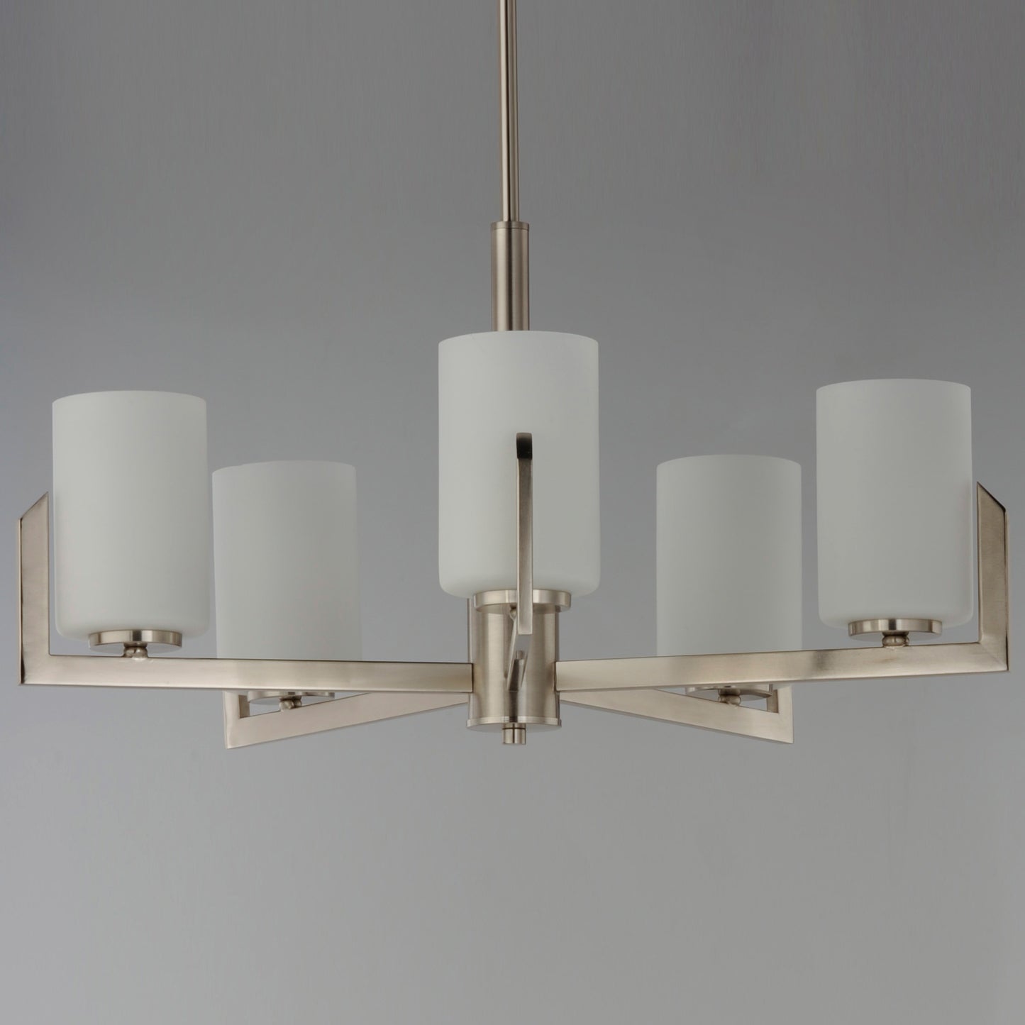 Dart 5-Light Chandelier Satin Nickel by Maxim Lighting