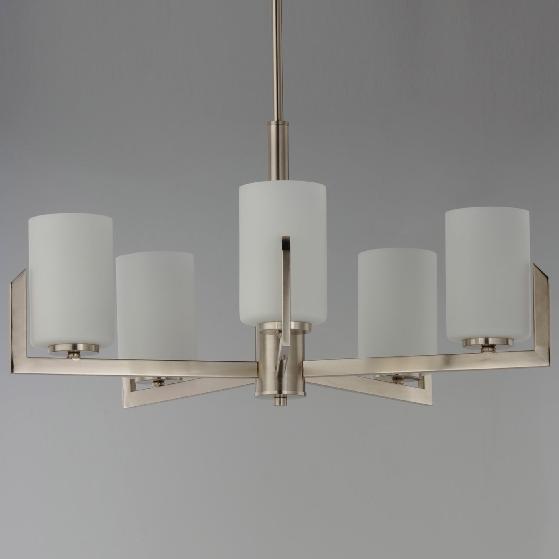 Dart 5-Light Chandelier Satin Nickel by Maxim Lighting