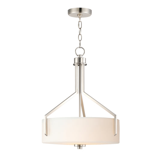Dart 3-Light Pendant Satin Nickel by Maxim Lighting