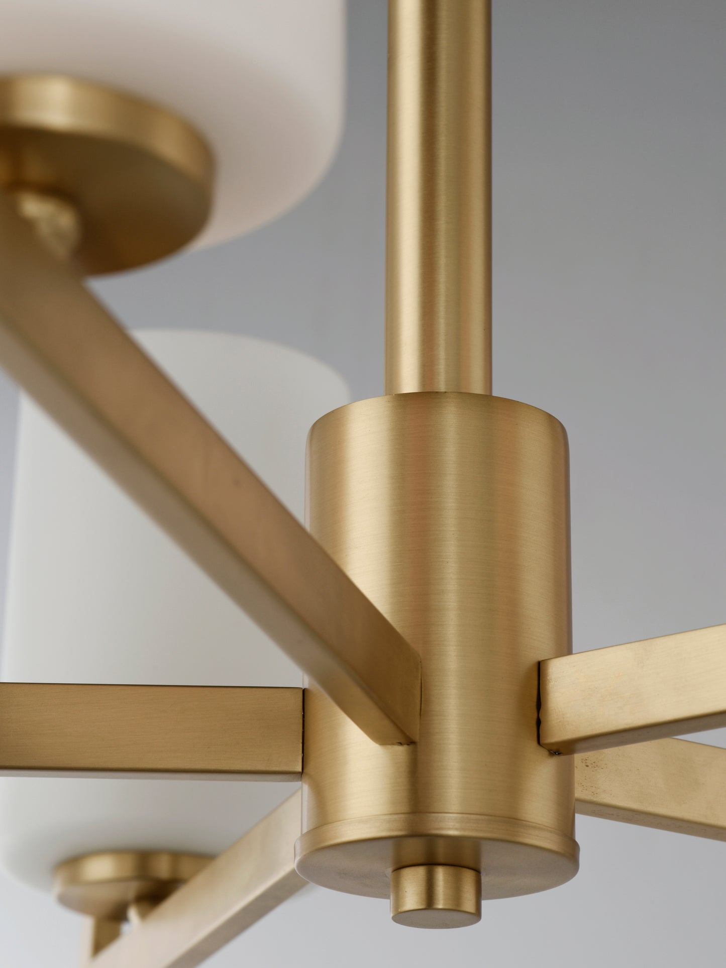 Dart 8-Light Chandelier Satin Brass by Maxim Lighting