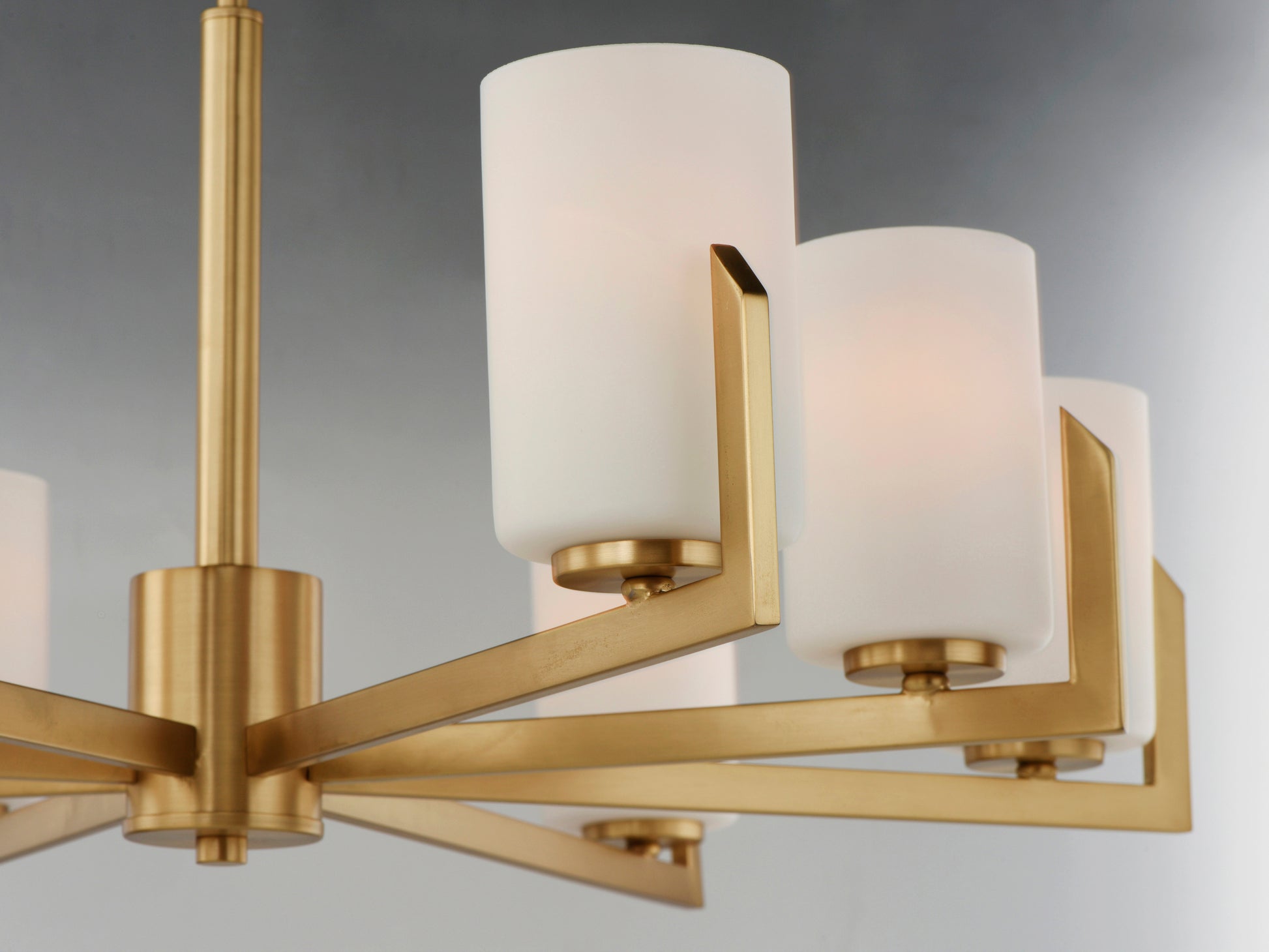 Dart 8-Light Chandelier Satin Brass by Maxim Lighting