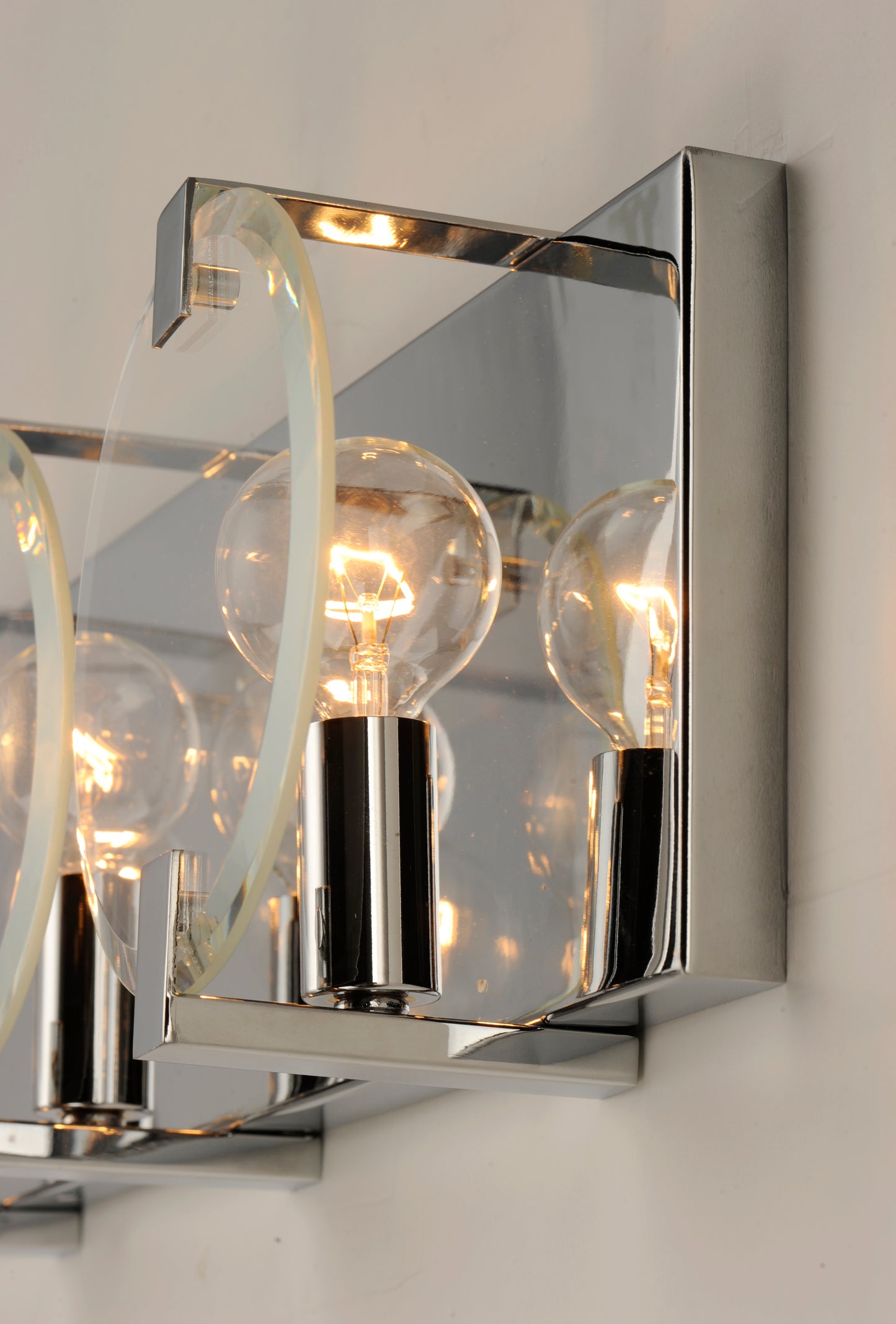 Looking Glass 2-Light Wall Sconce Polished Chrome by Maxim Lighting