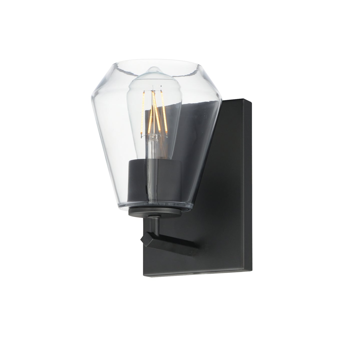 Geode Sconce Black by Maxim Lighting