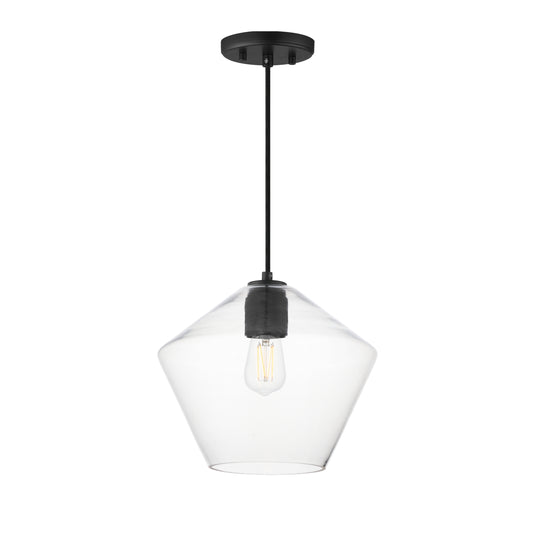 Geode Large Pendant Black by Maxim Lighting