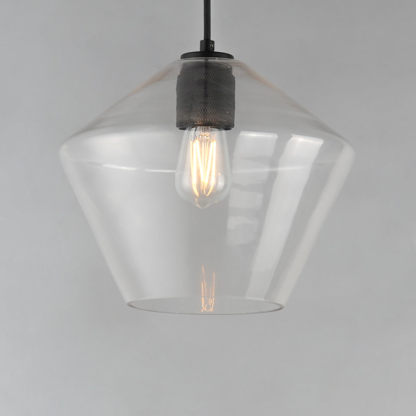 Geode Large Pendant Black by Maxim Lighting