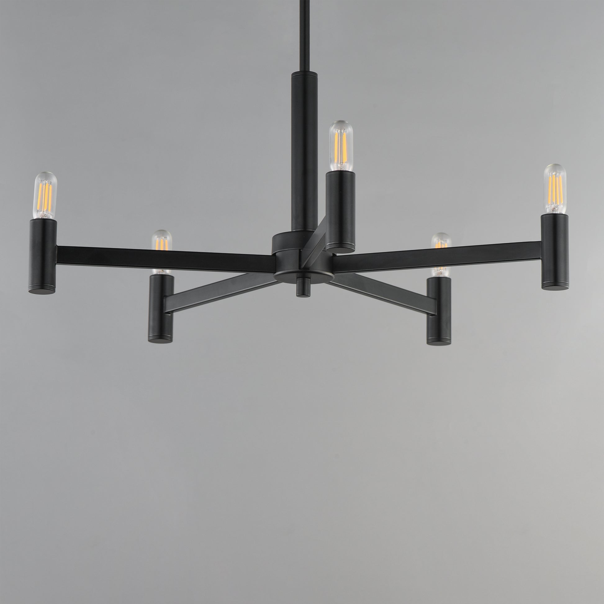 Emana 5-Light Chandelier Black by Maxim Lighting