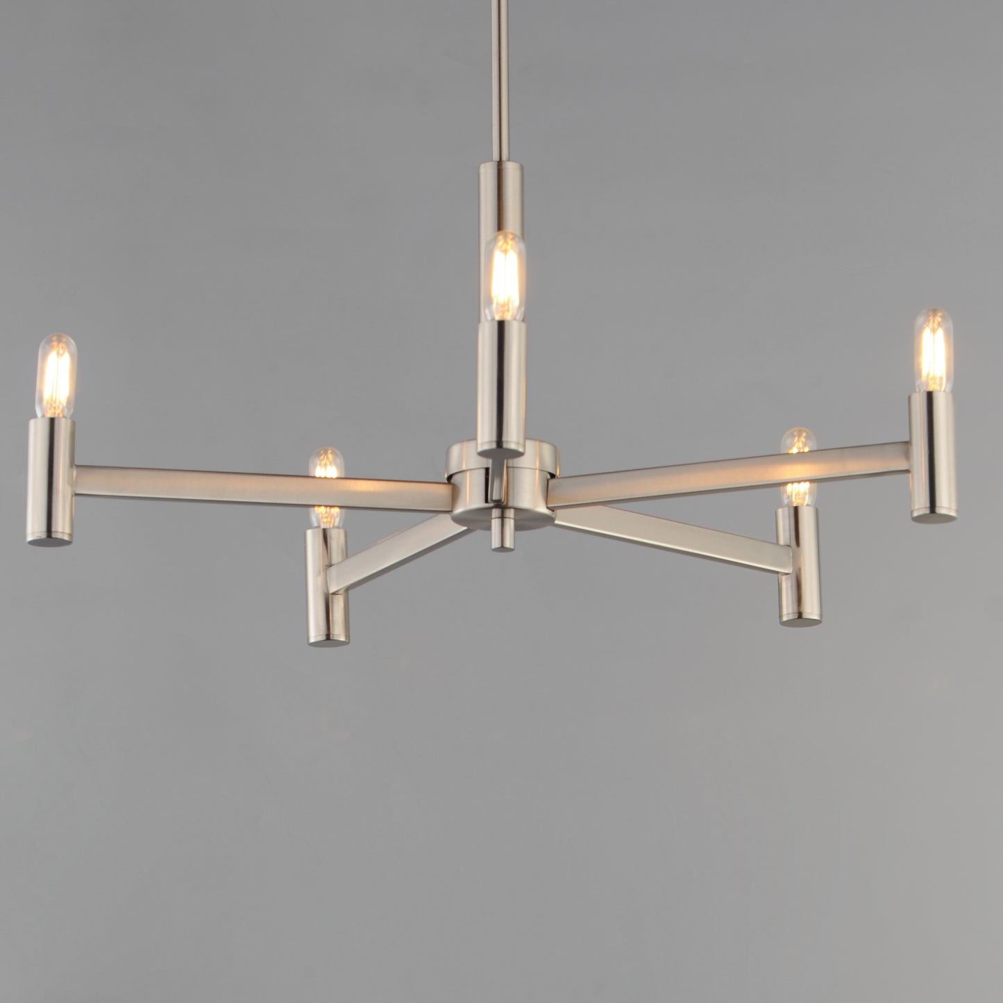 Emana 5-Light Chandelier Satin Nickel by Maxim Lighting