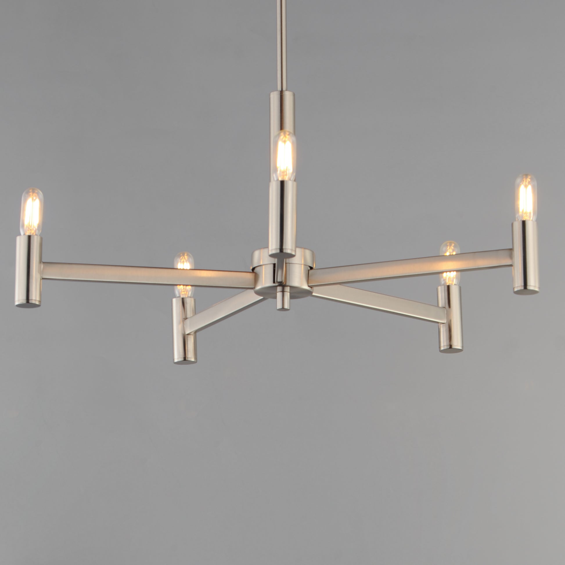 Emana 5-Light Chandelier Satin Nickel by Maxim Lighting