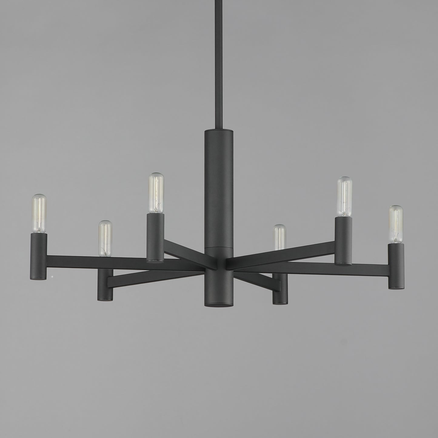 Emana 6-Light Chandelier Black by Maxim Lighting