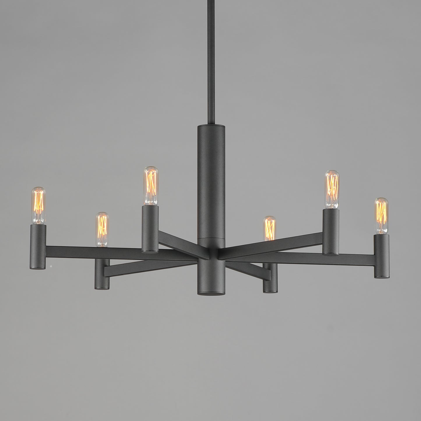 Emana 6-Light Chandelier Black by Maxim Lighting