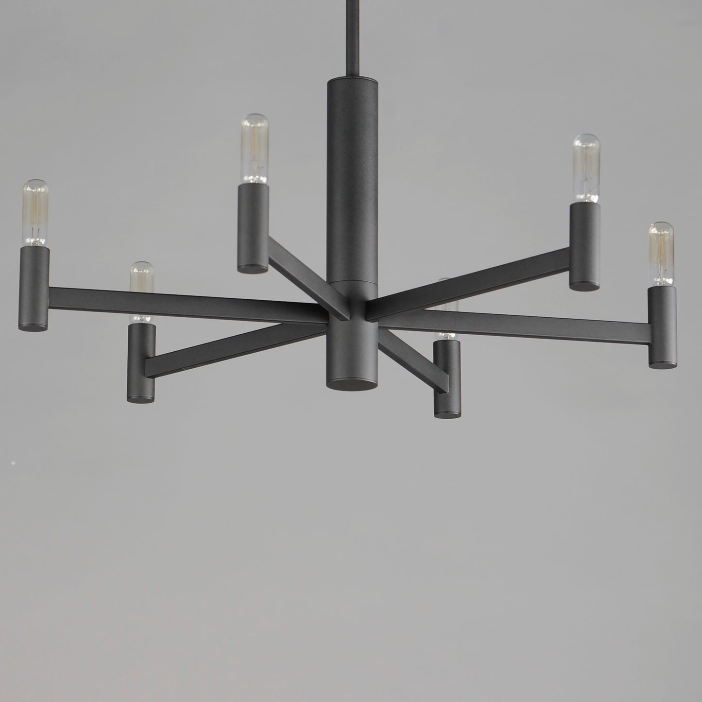 Emana 6-Light Chandelier Black by Maxim Lighting