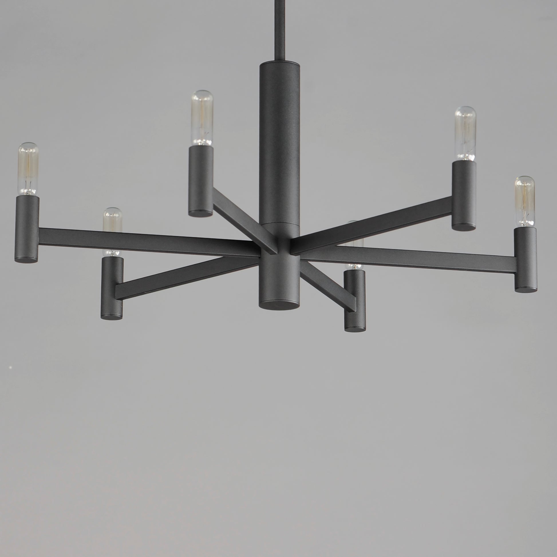 Emana 6-Light Chandelier Black by Maxim Lighting
