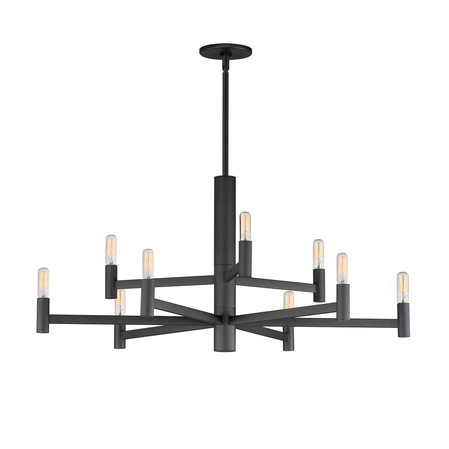 Emana 9-Light Chandelier Black by Maxim Lighting