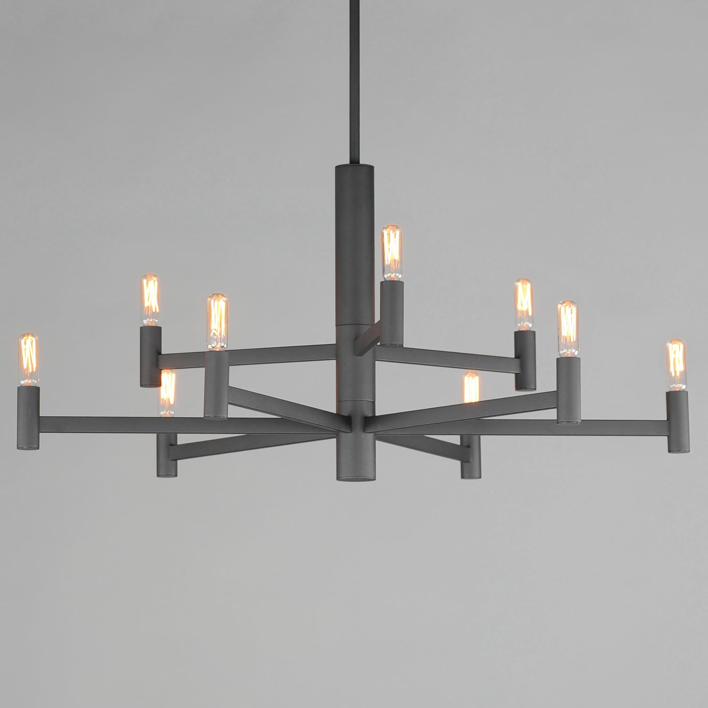 Emana 9-Light Chandelier Black by Maxim Lighting