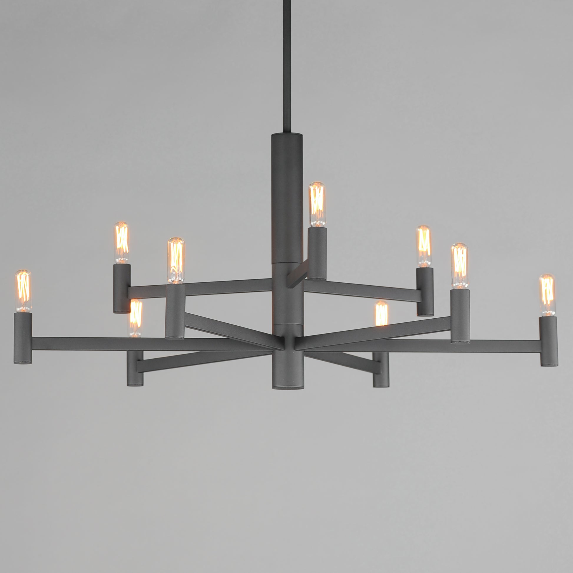Emana 9-Light Chandelier Black by Maxim Lighting